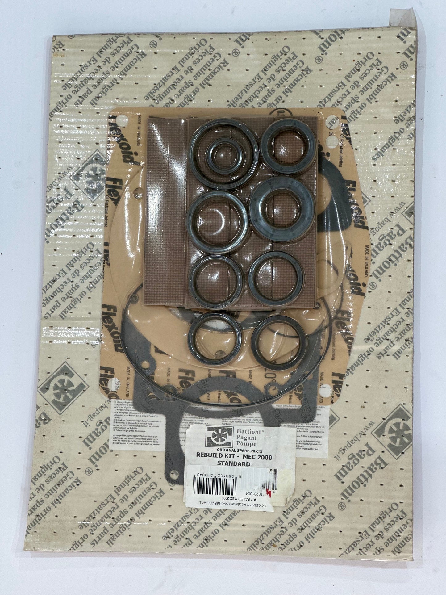 SET REPARATIE - MEC 2000 STANDARD 6010201004