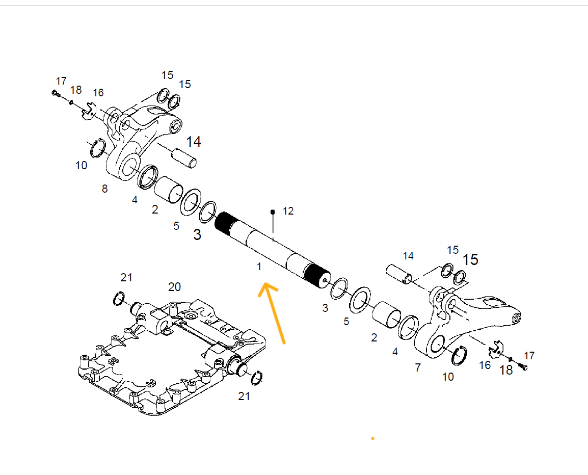 718860030051 AX RIDICATOR IN TREI PUNCTE Challenger MT575B
