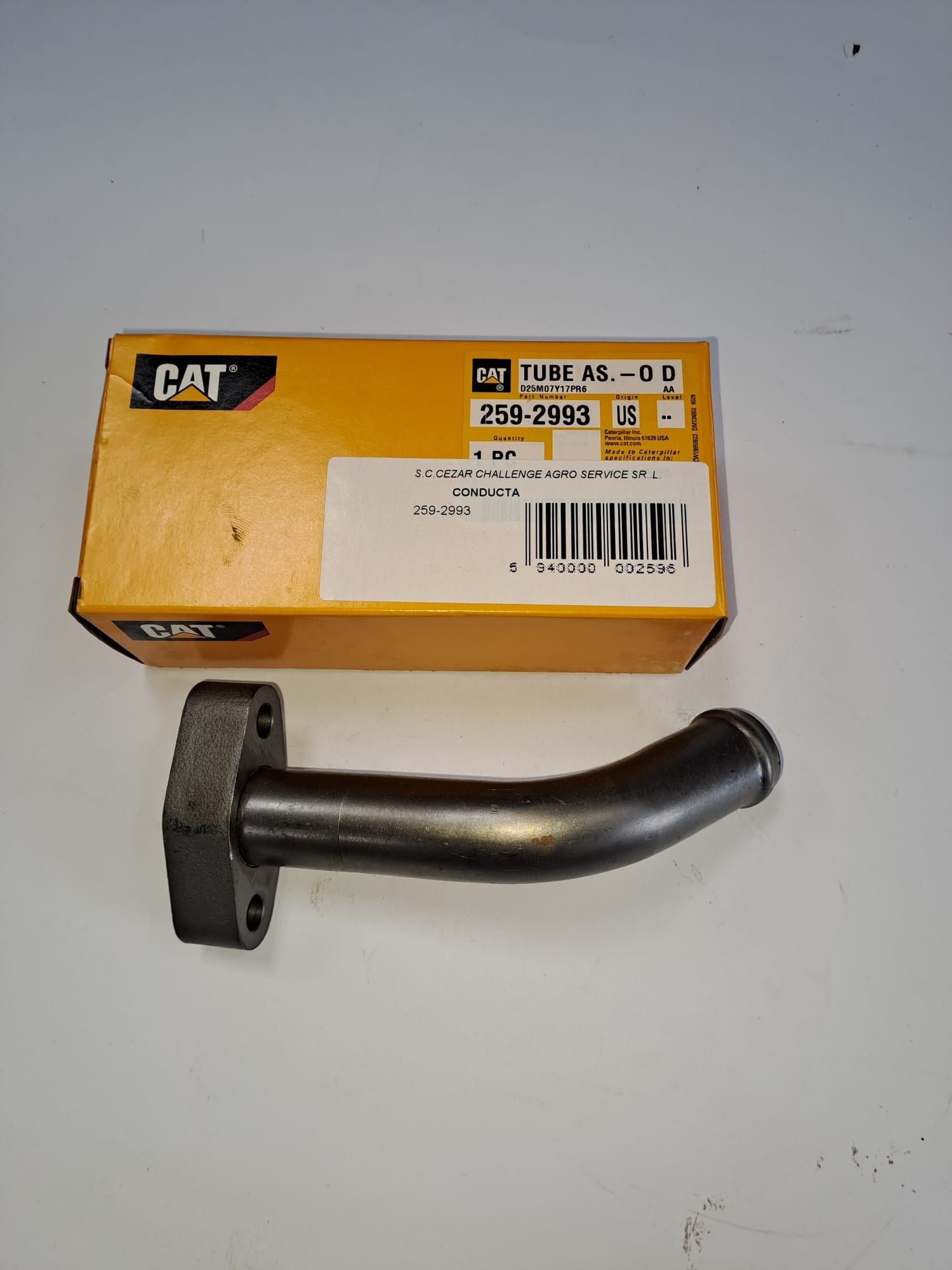 Conducta_retur_ulei_turbo_CAT_259-2993_C9