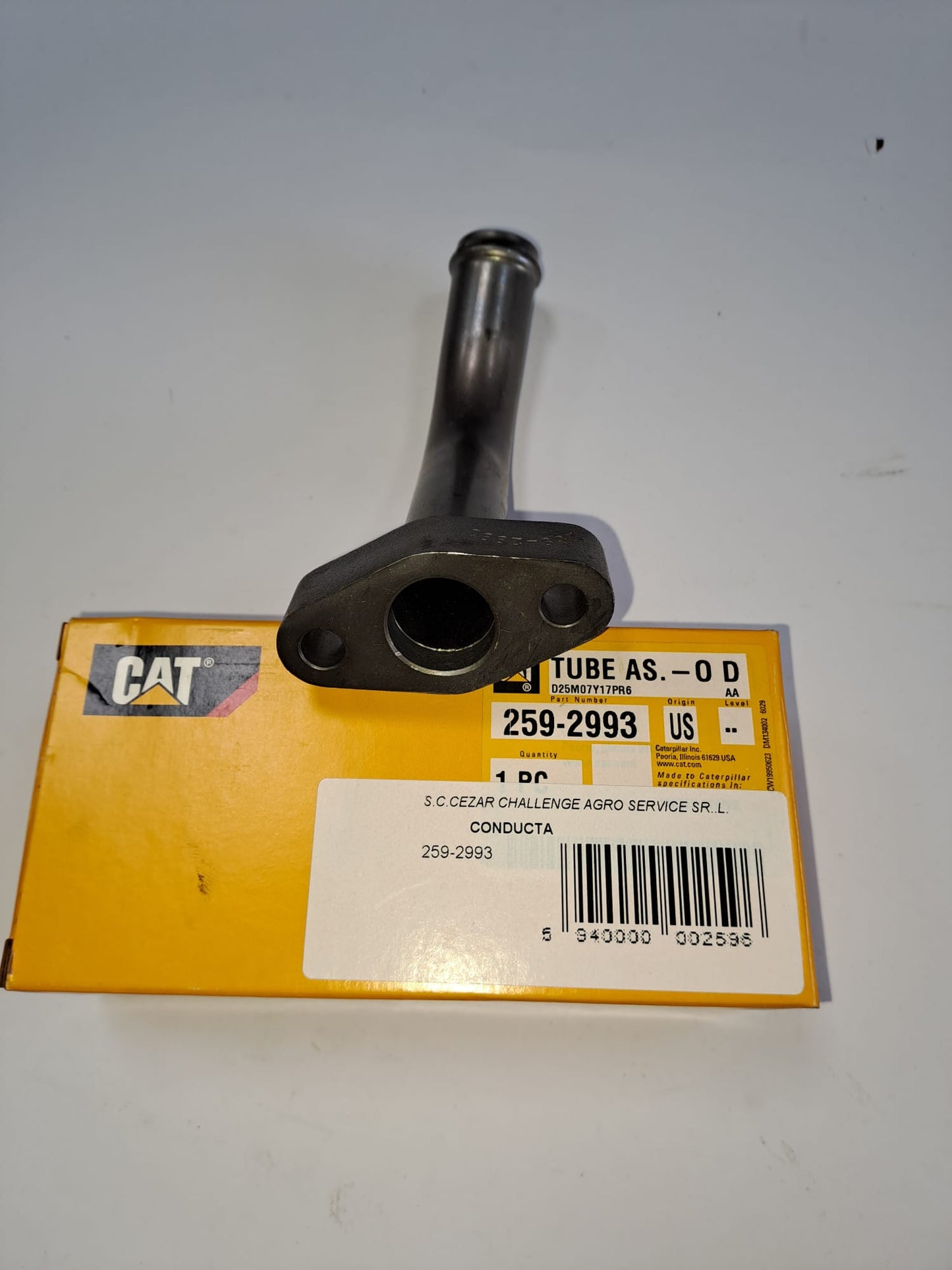 Conducta_retur_ulei_turbo_CAT_259-2993_C9