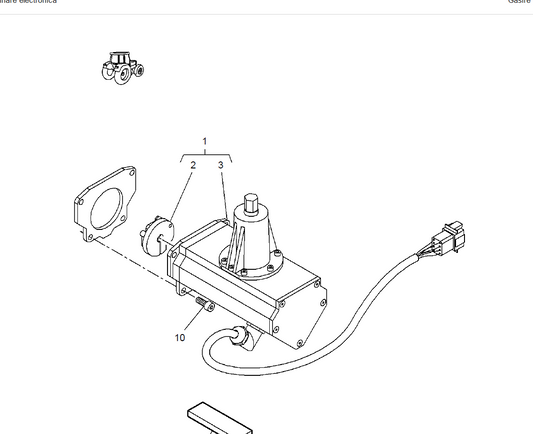 G701970160069 UNITATE CONTROL TRANS Massey Ferguson