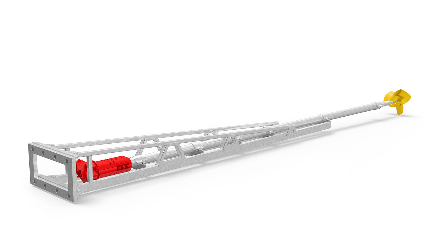 Mixer cu motor hidraulic Tornado cu motor cu piston radial