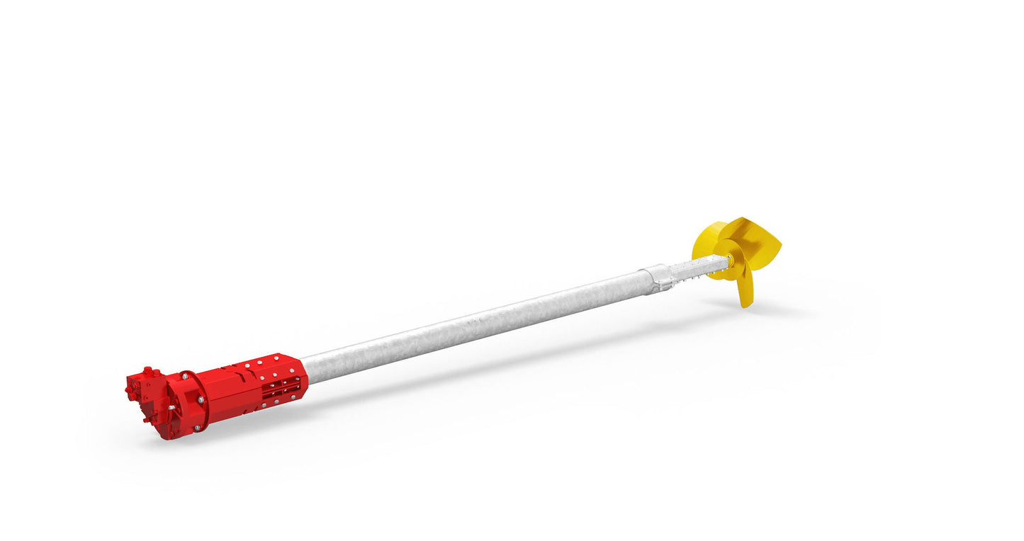 Mixer cu motor hidraulic Tornado cu motor cu piston radial