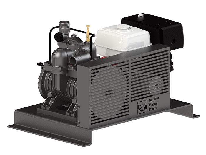 SISTEM POMPA VACUUM CU MOTOR PE BENZINA